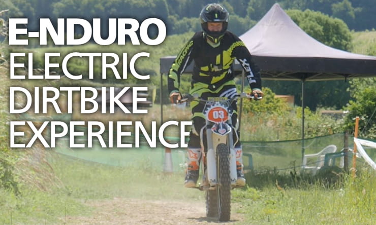 BikeSocial's Kane Dalton hones his off-road skills on KTM's electric Freeride E-XC at the E-Nduro experience in Dorset.
